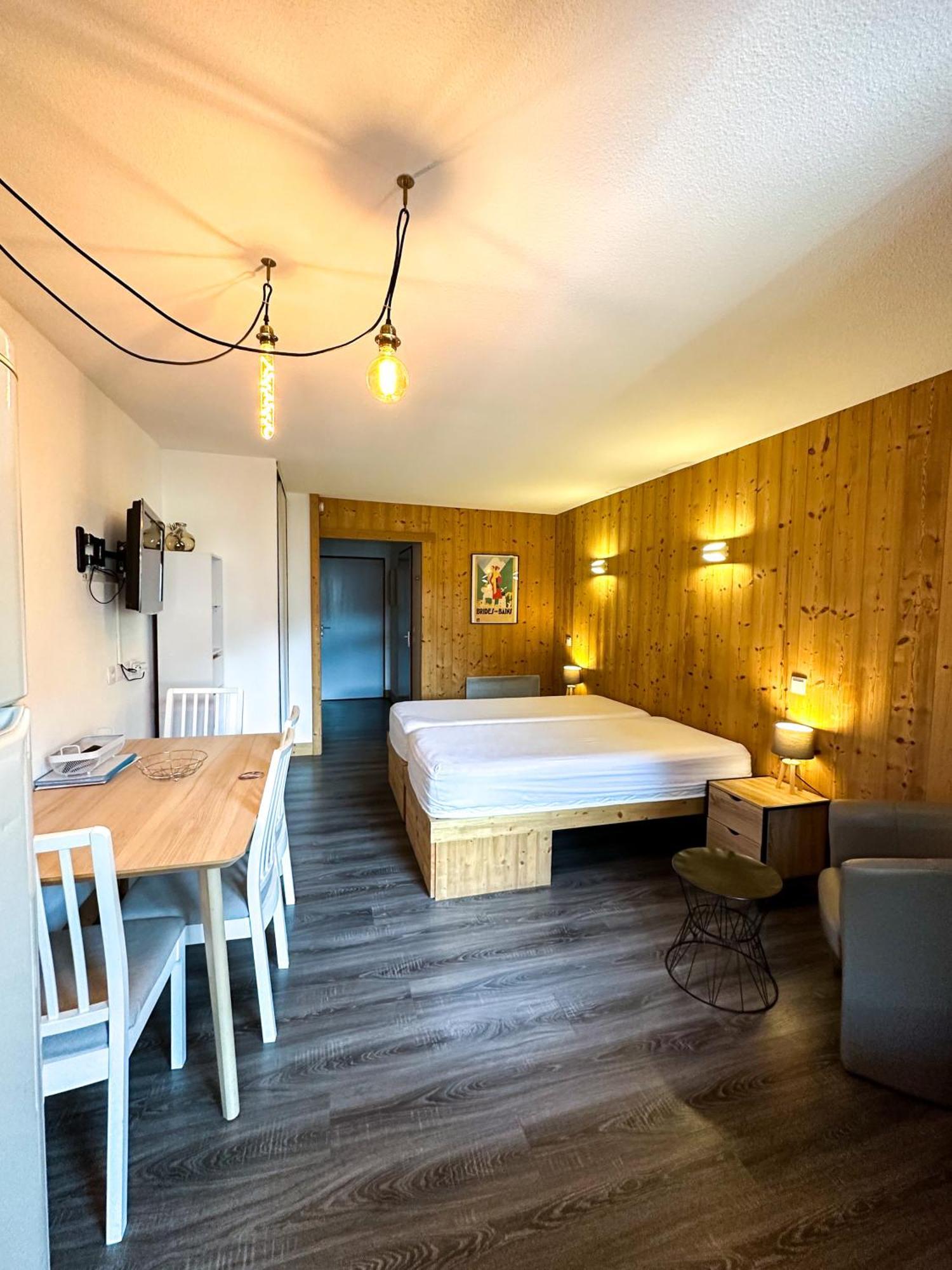 2- Studio Brides-Les-Bains Tout Confort Avec Vue Vanoise Bagian luar foto